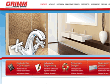 Tablet Screenshot of grimm-activ.de
